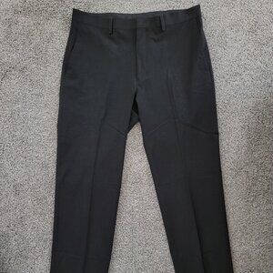 Men's Ralph Lauren Slim Fit Black Dress Pants 33 X 32
